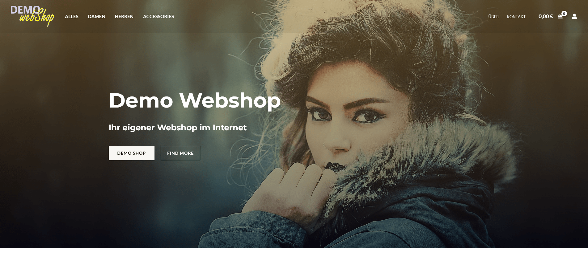Read more about the article Webshop – Demo